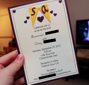 Cricut Invitations